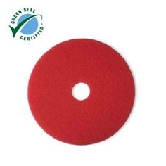 5100-17 - 3M™ Red Buffer Pad 5100, Red, 432 mm x 82 mm, 17 in, 5 ea/Case
