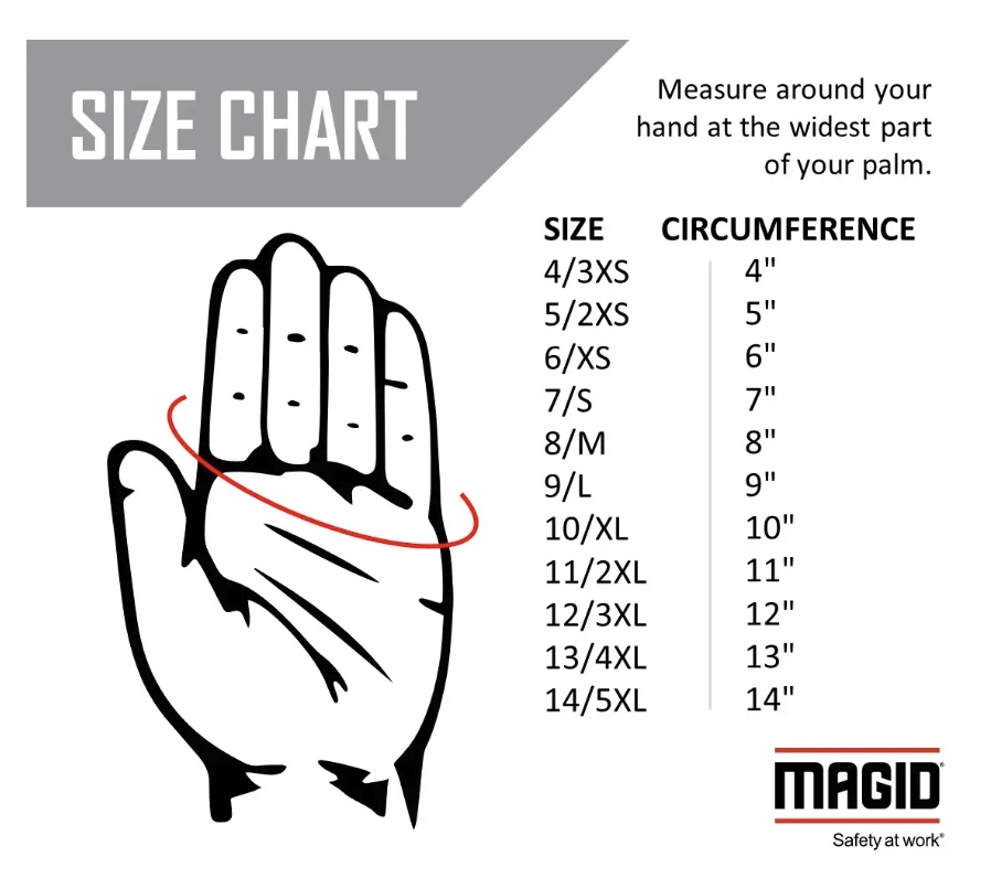 Magid® D-ROC® Polyurethane Palm Coated Touchscreen Gloves — ANSI Cut Level A6