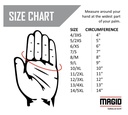 Magid® D-ROC® Polyurethane Palm Coated Touchscreen Gloves — ANSI Cut Level A6