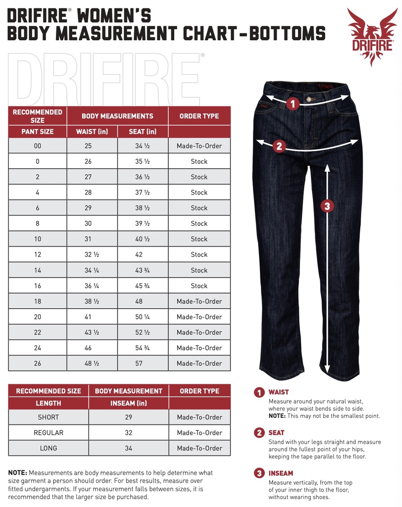 DRIFIRE® FR Women's Stretch Straight Leg Jean