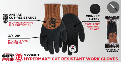 Cut Pro, 13ga HPPE,Latex