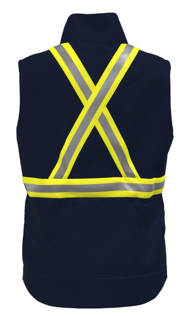 Womens Enhanced Visibility FR Vest - Navy
