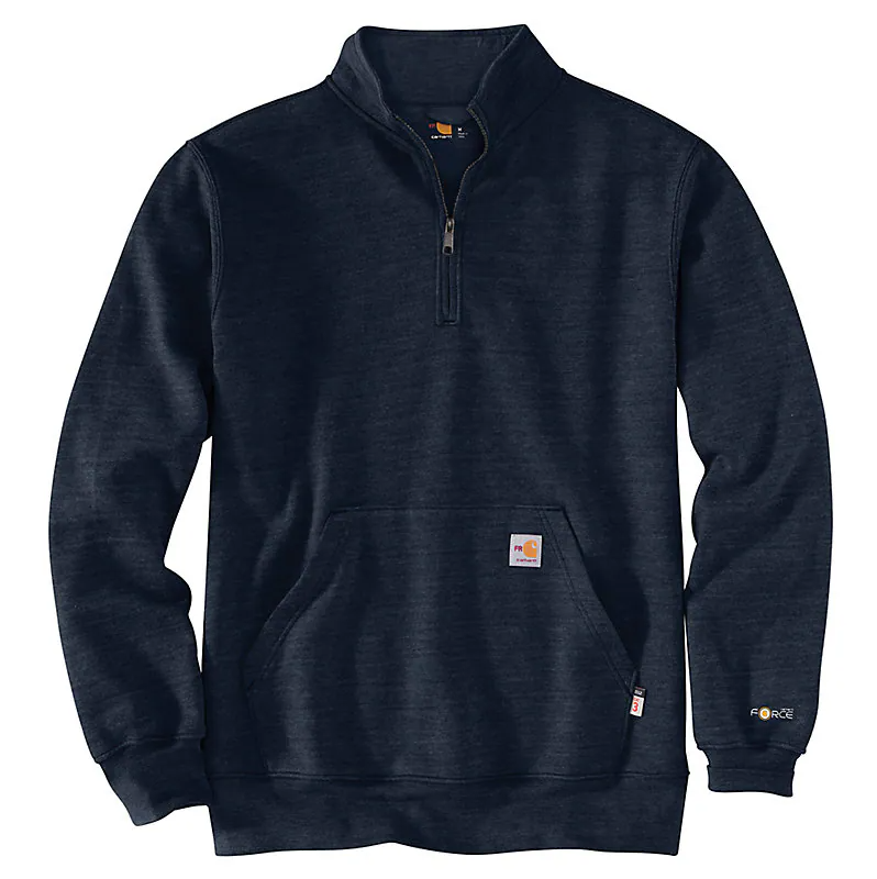 Carhartt Men's FR Force® Loose Fit Midweight Mock Neck Sweatshirt
