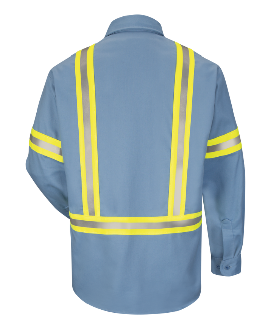 Men's Midweight FR Enhanced Visibility Uniform Shirt - Variants