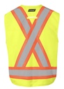 Lime Vest With D-Ring Opening