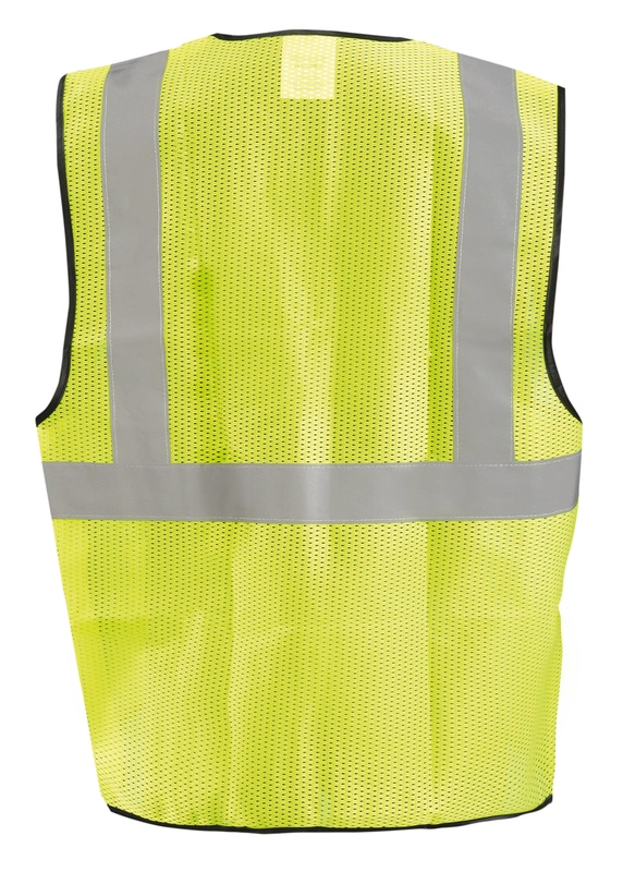 High Visibility Value Mesh Standard Vest - Hi-Vis Yellow or Orange