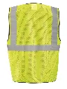 High Visibility Value Mesh Surveyor Safety Vest - Hi-Vis Yellow or Orange