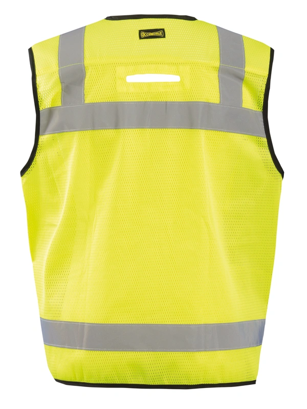 Heavy Duty Black Bottom Surveyor Vest