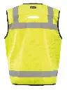 Heavy Duty Black Bottom Surveyor Vest