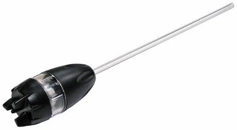 Sampling probe w/hydrophobic