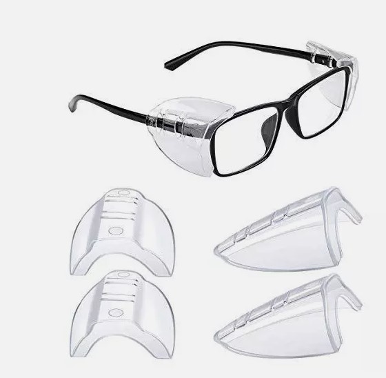 Side shields for RX glasses