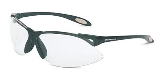 Glasses ,ANSI Z87.1+2015, Uvex, Black, Clear