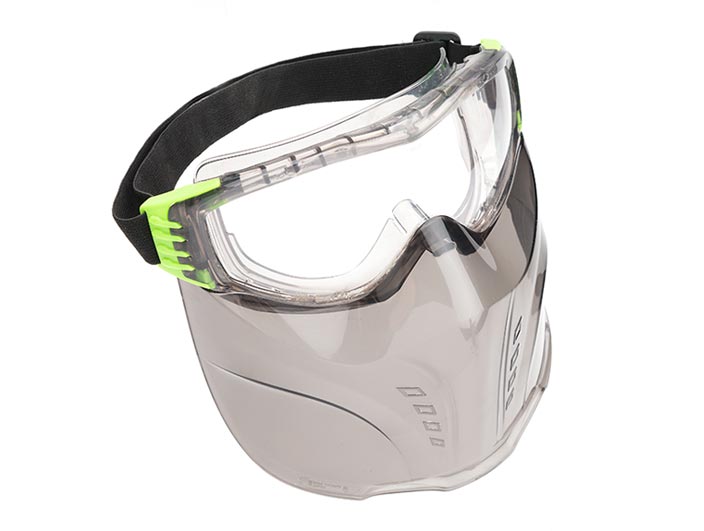 Goggles w/ ventilated face shield, Vador Combo,