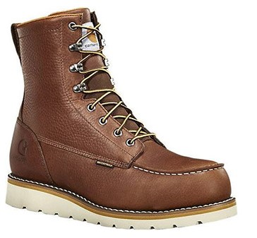 Boots,8' Steel Toe Wedge, Waterproof, Lace Closure