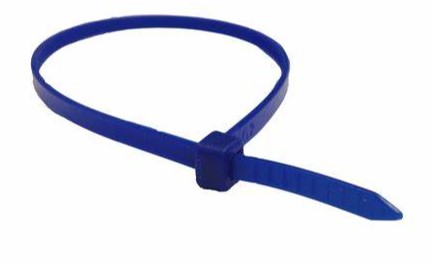 Zip ties, 11" 50lb, BLUE