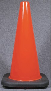 traffic cone 36" orange