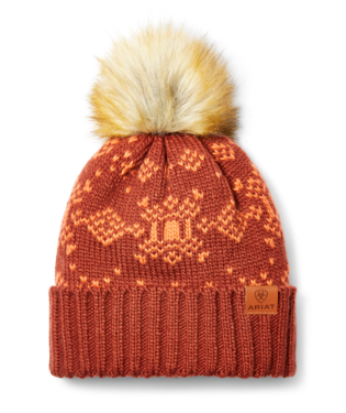 HAT, PATRONA BEANIE FIRED/BURNT BRICK