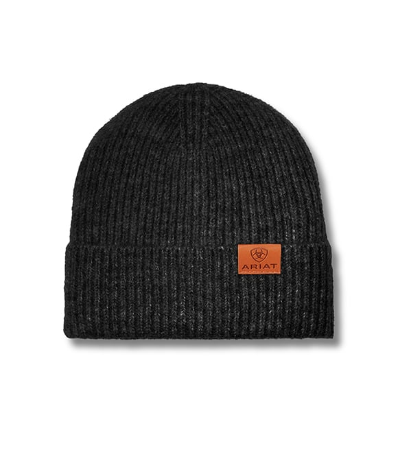HAT, BOND BEANIE BLACK HEATHER
