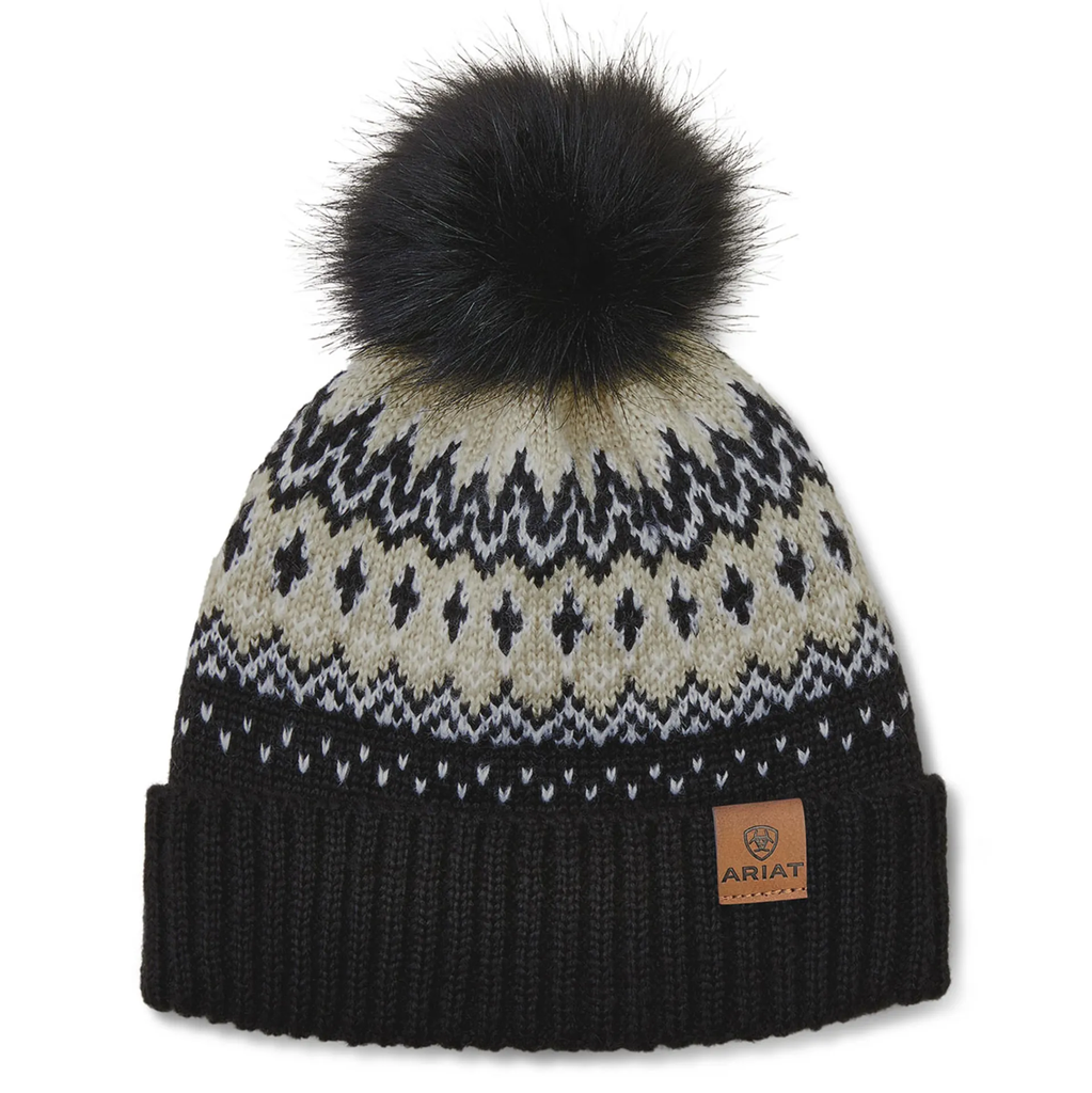 HAT, ADT HANSFORD BEANIE BLACK