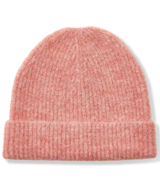 HAT, ADT ASHWELL BEANIE DUSTY ROSE