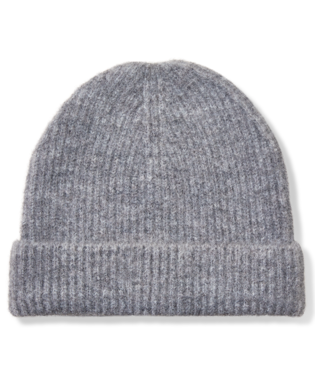 HAT, ADT ASHWELL BEANIE HEATHER GRAY