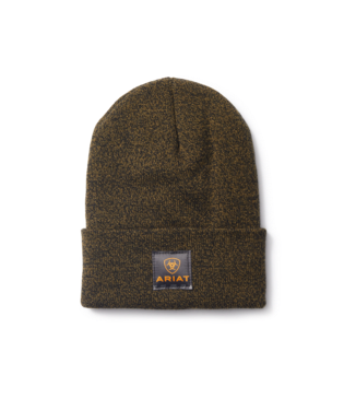 HAT, MNS REBAR WATCH CAP MILITARY OLIVE/BLACK