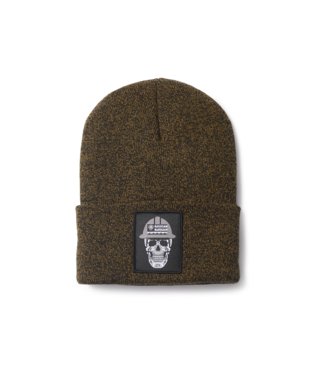 MNS REBAR ROUGHNECK WATCH CAP OLIVE/BLACK