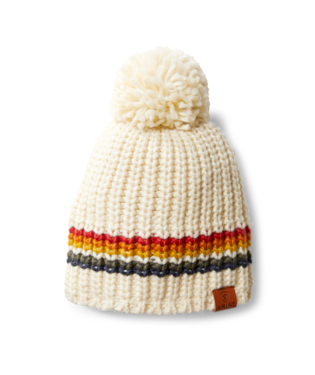 HAT, SALEM BEANIE CIRCUS STRIPE