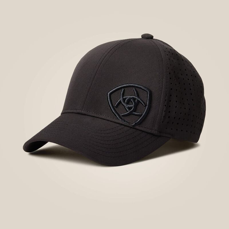 HAT, ADULT UNISEX TRI FACTOR CC CAP BLACK