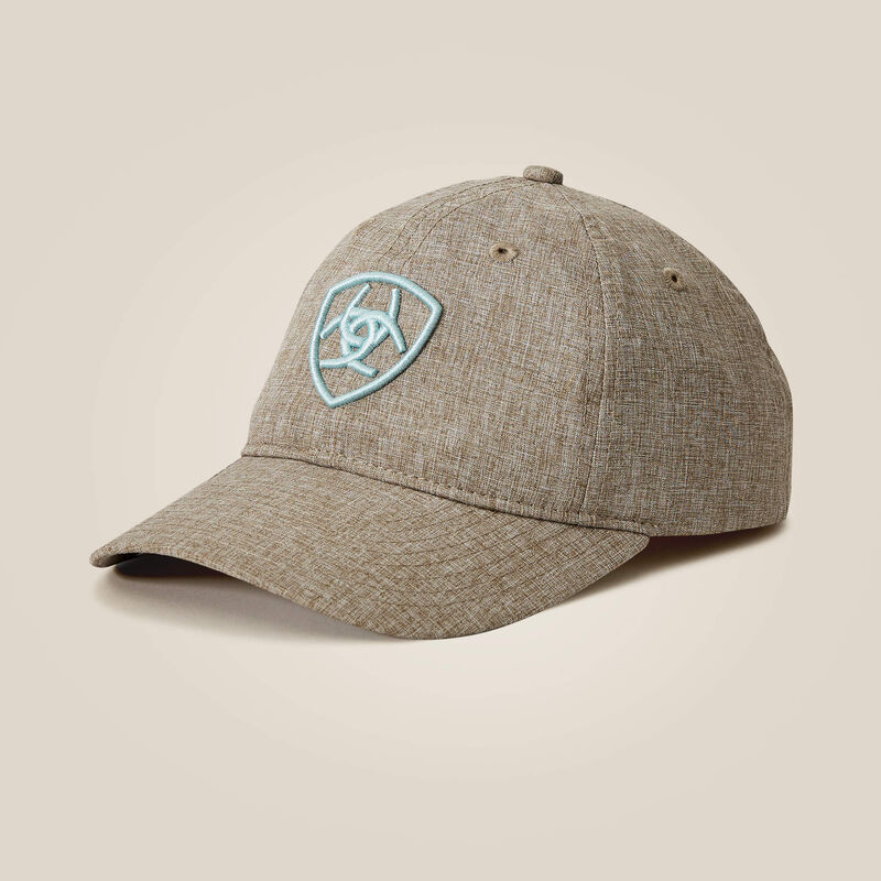 HAT, ADT UNISEX ARENA CAP HEATHERED CEDAR/SKY