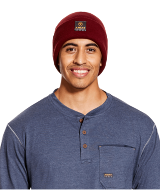 HAT, MNS REBAR WATCH CAP MALBEC