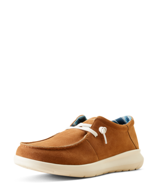 SHOES, MNS HILO CHESTNUT SUEDE