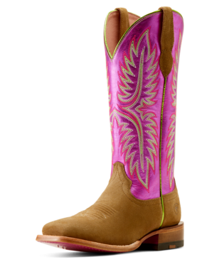 BOOTS, WMS FRONTIER CALAMITY JANE DIJON ROUGHOUT/ER
