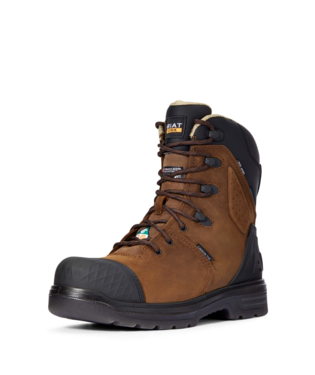BOOTS, MNS TURBO OUTLAW 8" CSA H2O INS CT BROWN