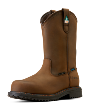 BOOTS, MNS RIGTEK PULL ON CSA H2O CT DISTRESSED BROWN