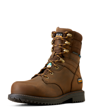 BOOTS, MNS RIGTEK 8" CSA H2O CT OILY DISTRESSED BROWN