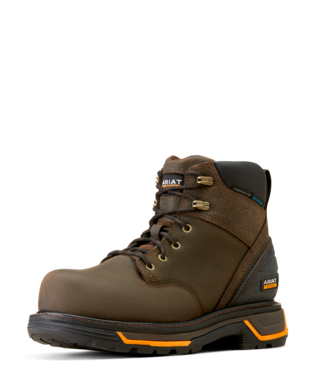 BOOTS, MNS BIG RIG 6" H2O CT IRON COFFEE