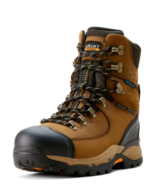 BOOTS, MNS ENDEAVOR 8" H2O INS CT DUSTED BROWN
