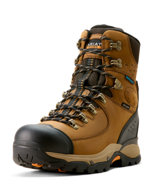 BOOTS, MNS ENDEAVOR 8" H2O INS DUSTED BROWN