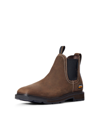 BOOTS, MNS GROUNDBREAKER CHELSEA WST H2O STEEL BROWN