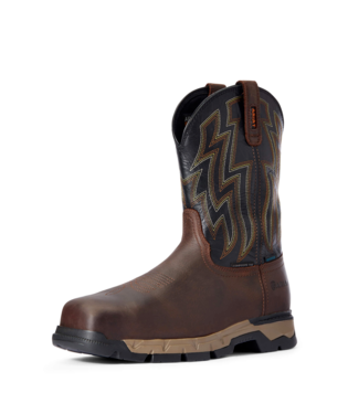 BOOTS, MNS REBAR FLEX WESTERN H2O CT BROWN/BLACK