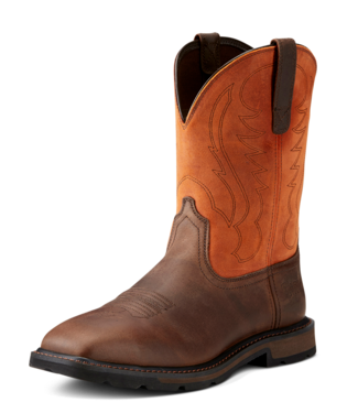 BOOTS, MNS GROUNDBREAKER WIDSQT BROWN/EMBER ST