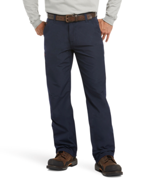 Ariat Men's FR M4 Low Rise DuraLight Ripstop Pant Navy