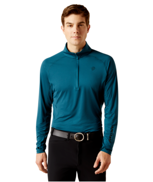 MNS LOWELL 1/4 ZIP LONG SLEEVE BASELAYER REFLECTING POND
