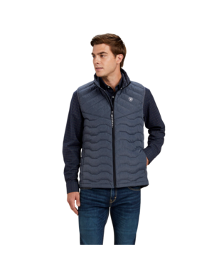 MNS IDEAL DOWN VEST CHARCOAL HEATHER