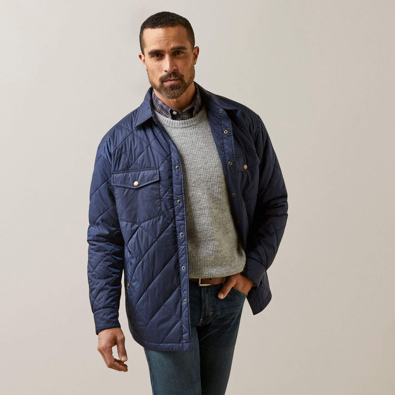 MNS STINSON SHIRT JACKET NAVY