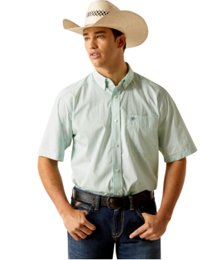 MNS JORDAN FTD SHORT SLEEVE SHIRT TURQUOISE