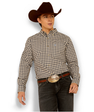 MNS PRO THAD FTD LONG SLEEVE SHIRT DARK BLUE