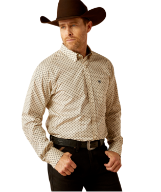 MNS WF FRAISER FTD LONG SLEEVE SHIRT CREAM