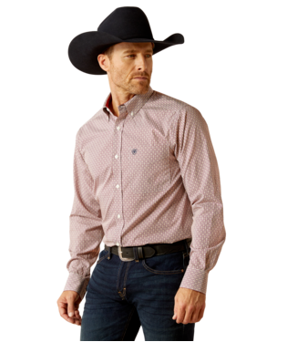 MNS WF IVEN FTD LONG SLEEVE SHIRT RED